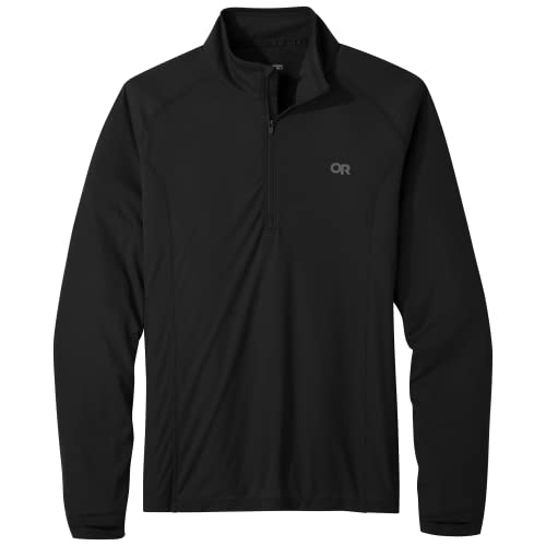 Outdoor Research Men's Echo Quarter Zip - Quick Drying Active Pullover