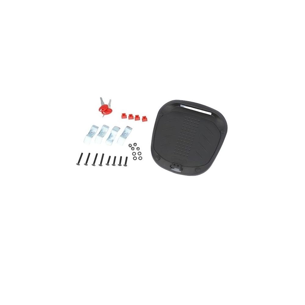BAULETTO SH29 MOTO SCOOTER VALIGIA DA 29 LITRI PER 1 CASCO INTEGRALE 30X40X38CM COMPATIBILE CON SYM SYMPHONY 125 SR BAULE CON CHIUSURA LOCK SYSTEM+PIASTRA PORTAPACCHI+KIT MONTAGGIO