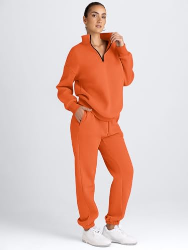Image of AUTOMET Women's Sweatsuits 2 Piece Outfits Lounge Sets