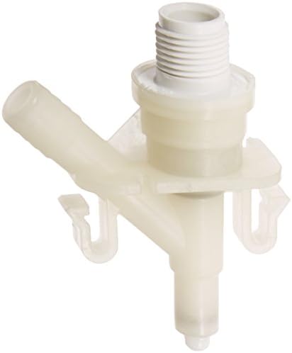 Dometic Sealand Water Valve Kit | Fits 300 Series Dometic Toilets | Includes Hose Clamp and Fasteners | White Compact Kit for Efficient Repair and Replacement