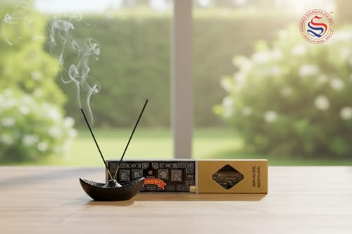 Image of Satya Smudge Incense Stick - Hand-Rolled Indian Masala Incense for Meditation, Yoga & Spiritual Cleansing Pack of 6 (Smudge Superhit)