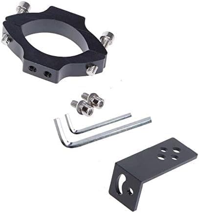 Riloer Motorcycle Headlight Mount Brackets, Front Fork Clamps 28-55mm Universal Tube Light Holder Fog Light Mounting