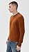 Madewell Men's Crewneck Sweater in Heritage Merino Wool, Roasted Orange, L