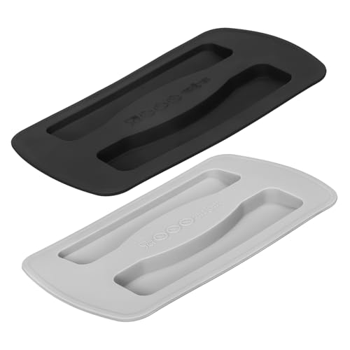 KICHOUSE 2Pcs Silicone Toaster Oven Covers Heat Resistant Toaster Lids Stylish Upper Pad for Bread Maker Contemporary Kitchen Accessory Toaster Topper