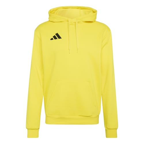 adidas Homme Entrada26 Hoodie Sweatshirt, Team Yellow/Black, XL
