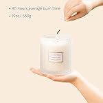 LA JOLIE MUSE Jasmin Candle, 19 oz Wood Wicked Scented Candle Gifts for Women&Men, Large Jar Candles for Home, 90 Hours Long Burning, Jasmin du Lotus - Image 4