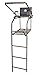 Rhino Treestands RTL-200 Deluxe Single Person 16ft Ladder Stand with Comfort Mesh Seat, Padded Arm Rests and Shooting Rail, Grey