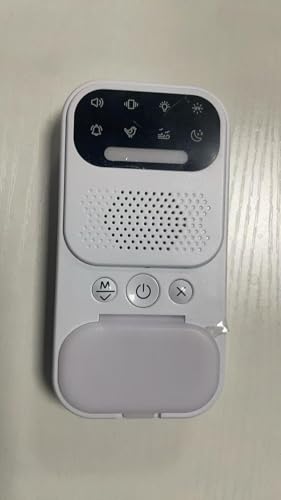 Bedwetting Alarm for Boys, Girls and Older Kids, Wireless Sensor Bed Wetting Alarm with UV Mode, Sound/Vibration, Night Light - Kids Pee for Bedwetting Solutions, Nighttime bedwetting Training (white)