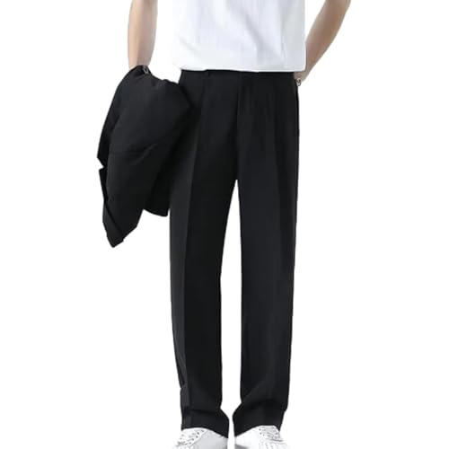 Rovenfit Men Pants, Super Stretch Ice Silk Comfort Everyday Pant, Men's Slim Straight Pants, Regular Fit