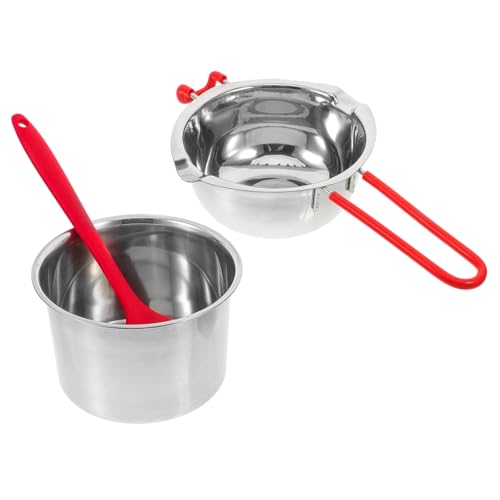 CIYODO De Para Derretir Chocolates Velas y Otros Dulces Baño María Para Hornear y Cocinar Acero Inoxidable