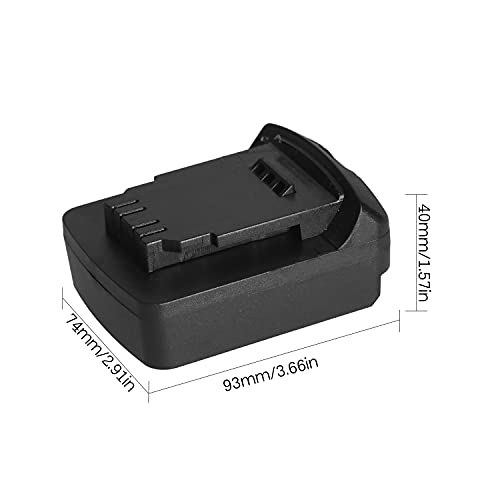 Tomshin Conversor de bateria de lítio 18V-20V acessório adaptador para converter Bosch em Dewalt
