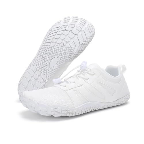 2026 Zapatos acuáticos para hombre y mujer para actividades al aire libre Senderismo Natación Pesca Zapatos deportivos ligeros transpirables descal, Blanco, 39 EU