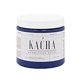 Kacha Furniture Paint | Blue Chalk Style Paint for Furniture, Cabinets, and Crafts | Pint -16 oz | Royal Blue | Low VOC | Matte | (Topcoat Required)