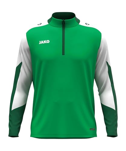 Ziptop Dynamic JAKO pour enfant vert et blanc taille 152