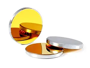 Ten-high TEN-HIGH 3 Pieces Diam 25mm Silicon Mirrors for CO2 Laser Cutting
