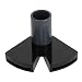 TOPINCN Aquarium Duckbill Nozzle Acrylic 360°Adjustable Double Flat Duckbill Nozzle Water Accelerator Fish Water Outlet Nozzle