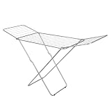 Posten Anker Michelino Premium Wäscheständer I Wäsche Trockner Ständer 18 Meter I Wäschetrockner I Silber Edition
