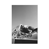 Leinwand-Poster, Motiv: Formel 1 Rennen, Wandkunst, 