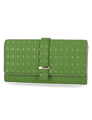 Image of Mundi File Master Womens RFID Blocking Wallet Clutch Organizer With Change Pocket