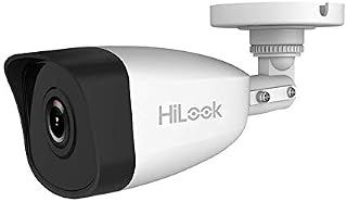 HiLook IPC-M121H-M 2MP 1080p Bullet PoE Network Camera with 30m Night Vision IP67 Waterproof Power over Ethernet PoE -White (2.8mm)