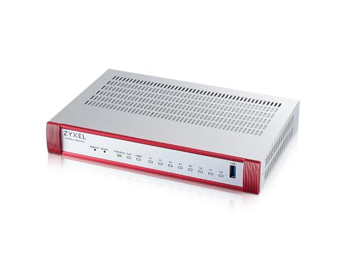 Zyxel USGFLEX100HP ZyWALL High Speed Cyber Security Firewall | Hardware Only | VPN | 1x PoE+ | Business Class | Up to 50 Users | Nebula Cloud Option
