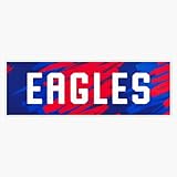 LAD Studio Crystal Palace Eagles Window Bumper Sticker Decal 5""
