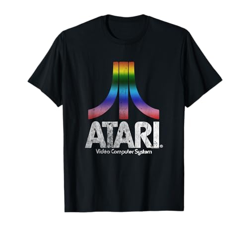 Atari Video Computer System Distressed Art Game T-Shirt