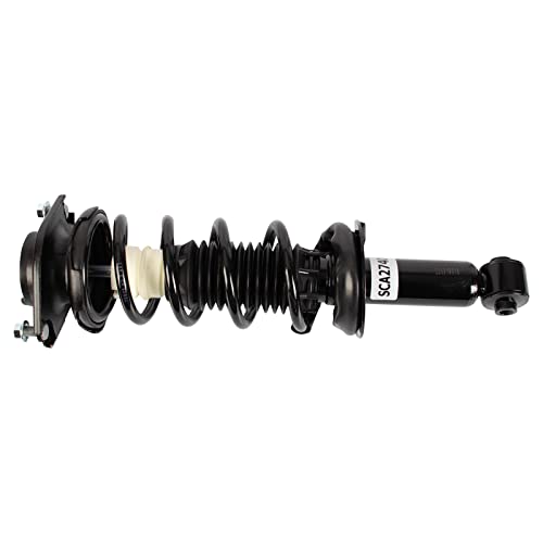Image of TRQ Rear Shock and Spring Assembly Set Compatible with 2015-2017 Subaru Legacy