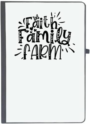 UDNAG Ruled Notebook Diary 'Family | Faith Family Farm', [A5 80Pages 80GSM]