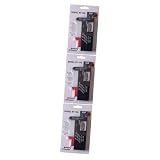 HEMOTON 3pezzi Tester Di Capacità Della Batteria Bt Misuratore Di Batteria Con Display Facile Da Leggere Per Batterie Aa Aaa e Controllo Affidabile Della Potenza Per Auto e Domestico
