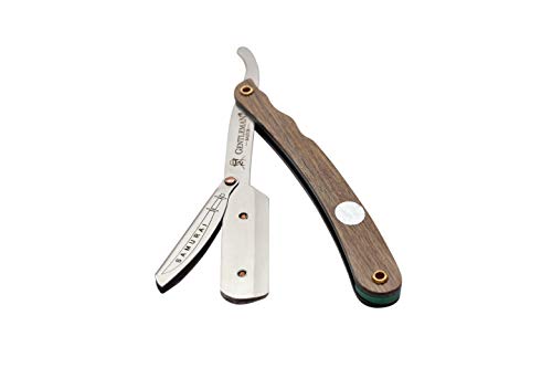 Image of GENTLEMAN barber razor straight edge stainless steel barber razor barber shop razors professional barber razor - stainless steel straight edge razor barber barber shop razors(FREE Blade Inside)