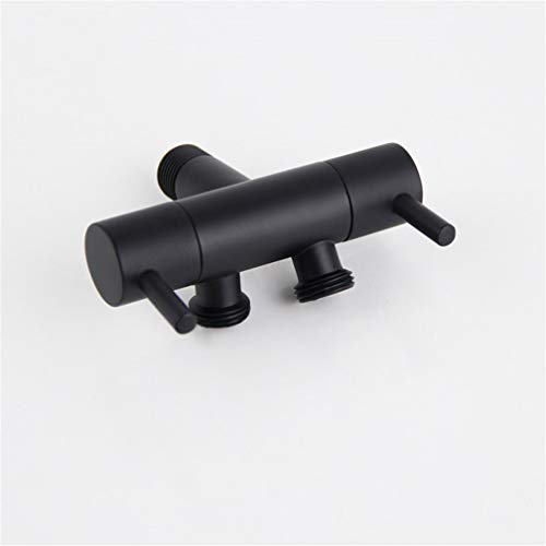 Kit douchette WC noire de luxe en cuivre, ensemble bidet durable - 5