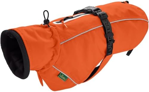 Nordby Dog Coat, Orange, Size 30