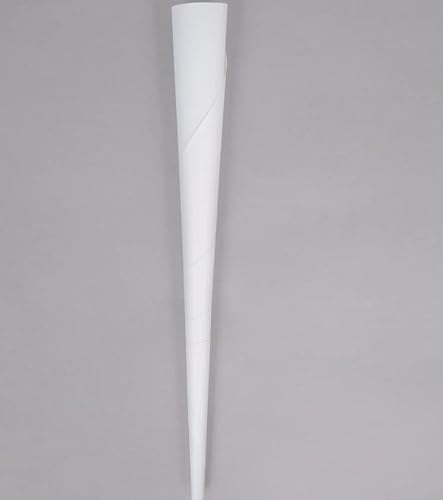 Oasis Supply, Zuckertüten aus Baumwolle, strapazierfähig, Weiß, 100 Stück Cover