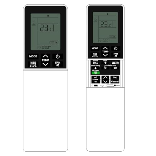 Image of BLACKSHEEP Compatible with Hitachi AC Remote for 1, 1.5, 2 ton Split /Window Air Conditioner - Please Match The Original Remote (AC 236)