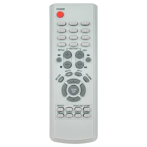 AULCMEET 00011K AK59-00011K Télécommande de Remplacement Fit for Samsung DVD Player DVD-P241 DVD-HD755 DVD-P140 DVD-P142 DVD-P144 DVD-P242 DVD-P242B DVD-P243