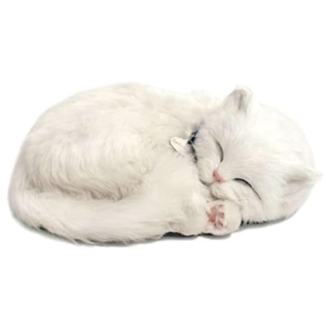 Perfect Petzzz 4934 Realistic White Cat Plush Cover