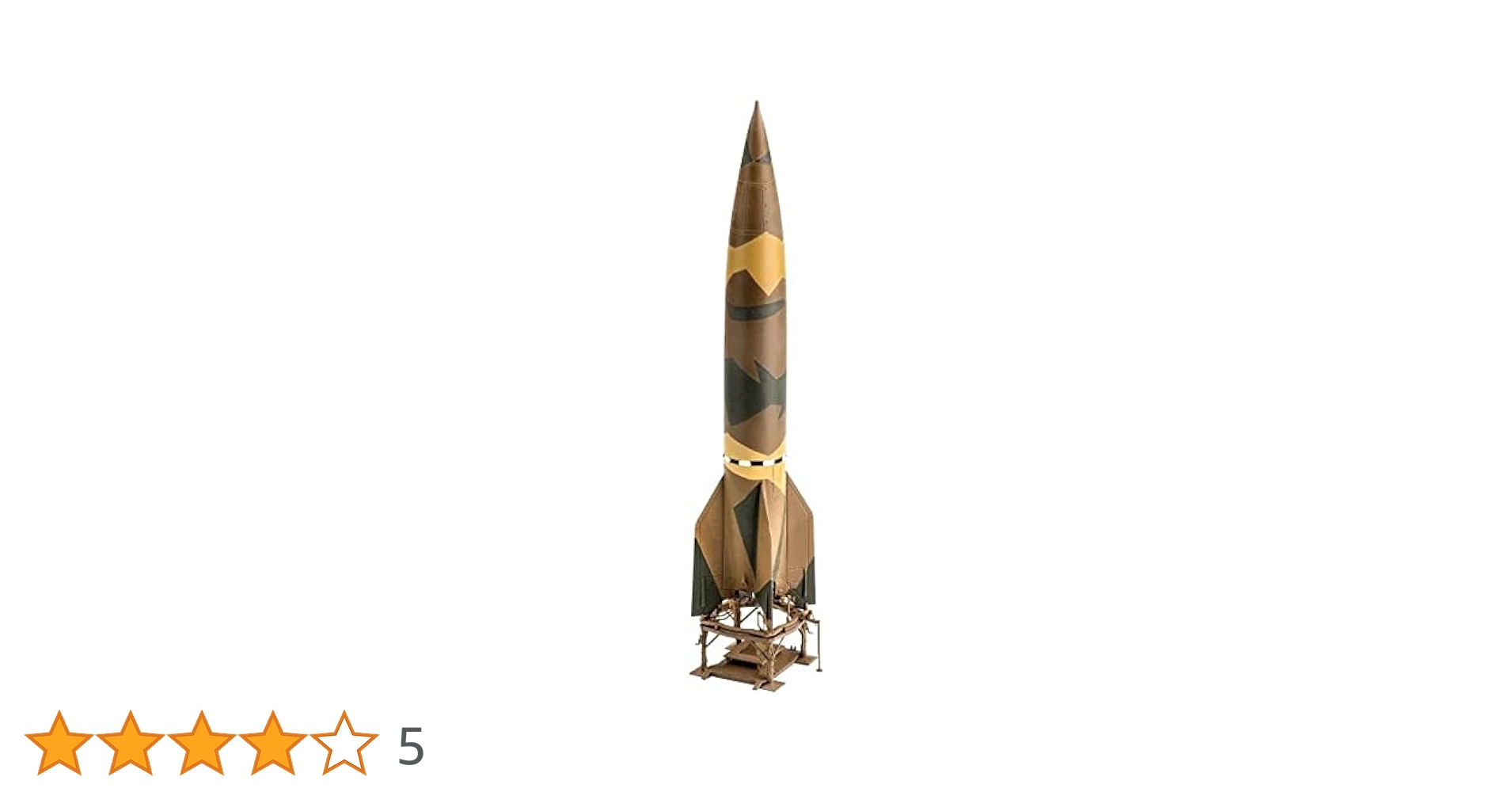 A）PMA製 WWⅡドイツ軍V2ロケット弾道ミサイル　1/72 塗装済完成品模型 A）PMA製 WWⅡドイツ軍V2ロケット弾道ミサイル 1/72 塗装済完成
