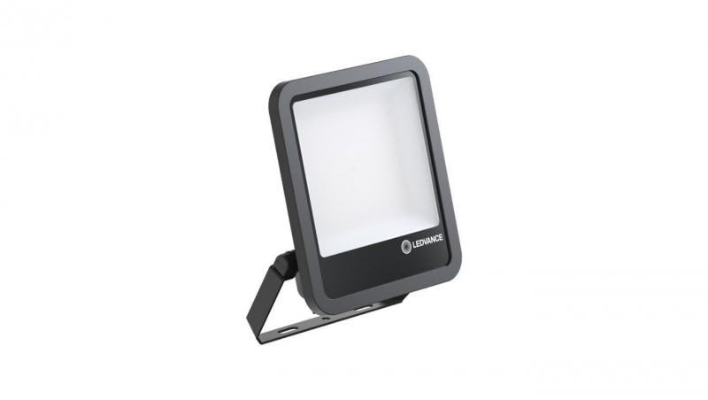LEDVANCE Projecteur LED Aluminium Noir 100W 14000lm 100D - 830 Blanc Chaud | IP66 - Symétrique