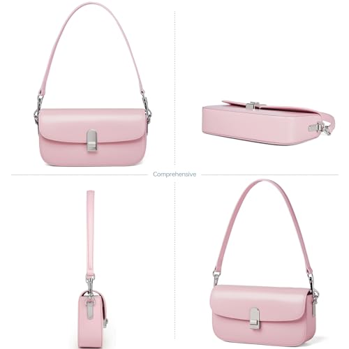 Image of LA FESTIN Small Genuine Leather Purses for Women Designer Shoulder Purse
