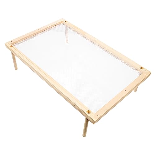 Cabilock drying rack Food Drying Mesh Spaghetti Drying Net spaghetti dryer rack Fruit Vegetable Dry Net Pasta Maker household noodle dryer rack Noodle Drying Mesh Vertical Wood vermicelli