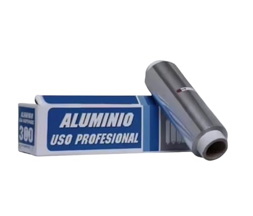 Papel Aluminio Industrial Cocina 30 cm ancho y 1,1KG de peso Rollo Albal Profesional Extra Grueso...