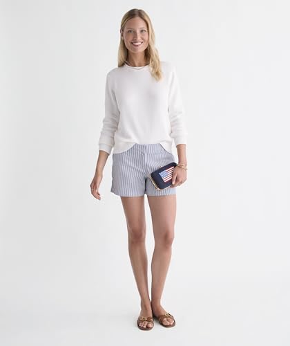 Image of vineyard vines Women's 3 1 /2 Inch Herringbone Every Day Shorts