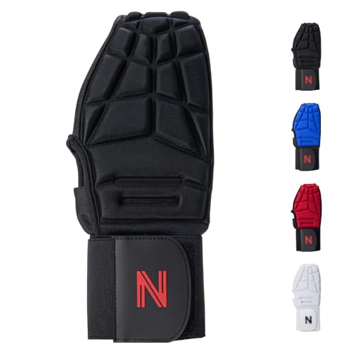 NURIBASE Sliding Mitt, Sliding Mitt for Baseball and Softball, SlidingMitt for Left and Right Hands, Baseball Protective Equipment for Youth and Adult-Black-Adult