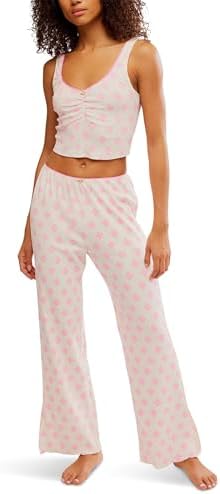 Amazon | Free People 女性用 Fresh in Love ラウンジセット, スノー