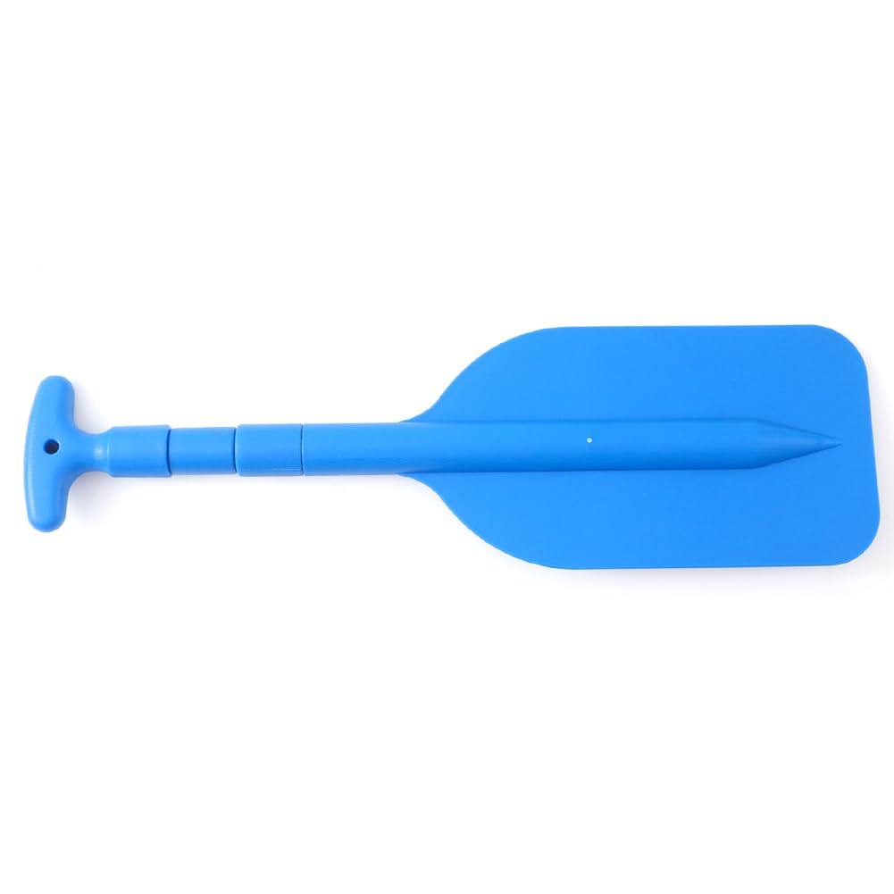 HTU Telescoping Boat Paddle Aluminium Shaft Collapsible Canoe Paddle Emergency Paddle for Kayaing Boating Canoeing River Tubing