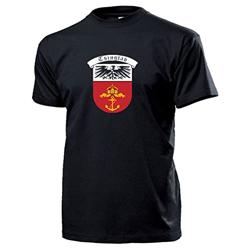 T-shirt Tsingtao Kiautschou noir 3XL pour trouver enfin une grande taille