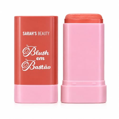 Blush em Bastão Pigmentado e Cremoso