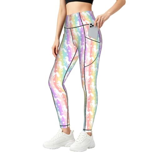 Pantalones de yoga no transparentan elásticos y con bolsillos prácticos