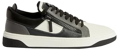 Giuseppe Zanotti, GZ94 Low Top Sneakers, 7, BlackDark Grey